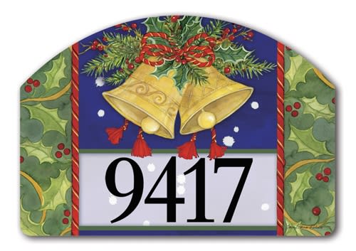 Christmas Bells Yard DeSigns Magnetic Art