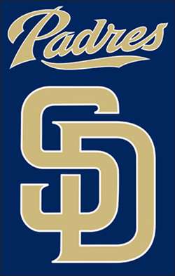 San Diego Padres flag color codes