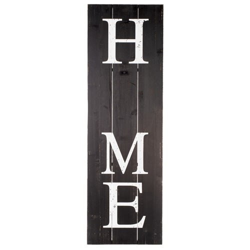 RTC Gallery Charm & Mini Art HOME Sign (black)