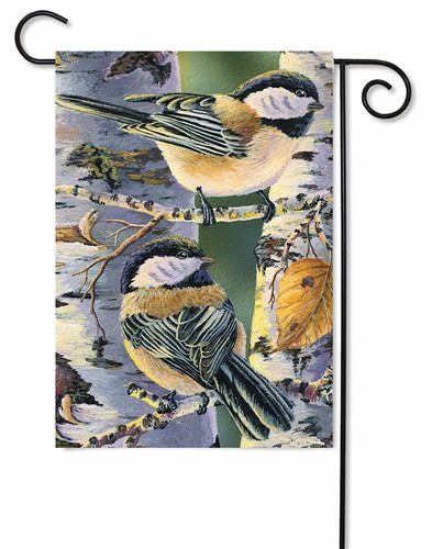 Birch Buddies Decorative Garden Flag