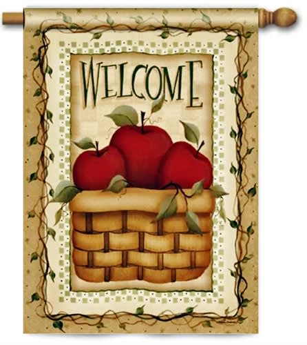 Apple Basket Standard Flag
