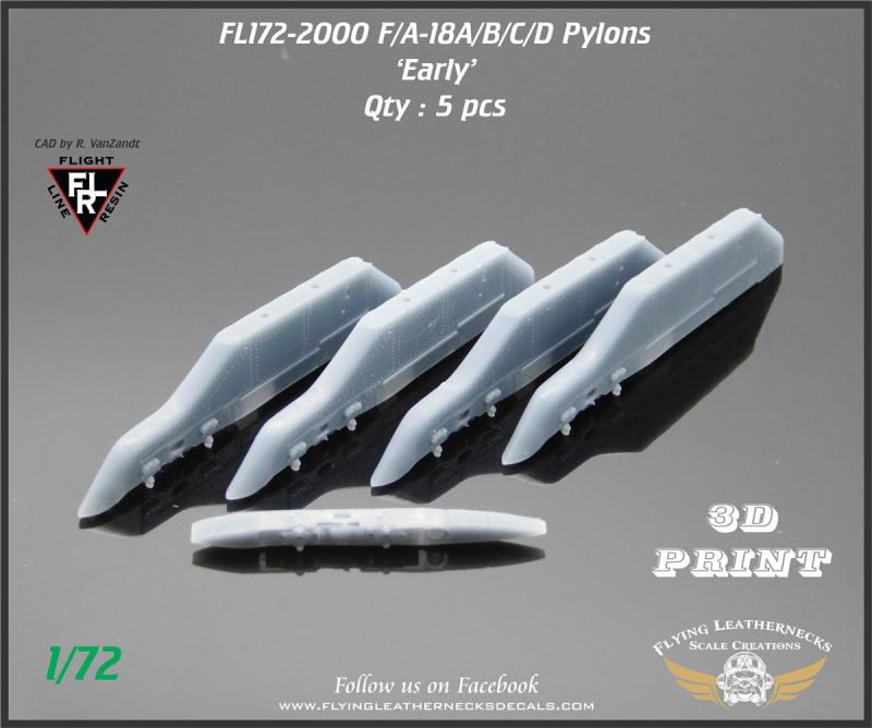 FL172-2000 F/A-18 Weapons Pylons FL172-2000 F/A-18 Weapons Pylons