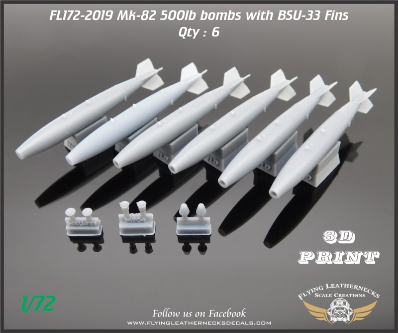 FL172-2019 Mk-82 500lb bombs with conical fins FL172-2019 Mk-82 500lb bombs with conical fins