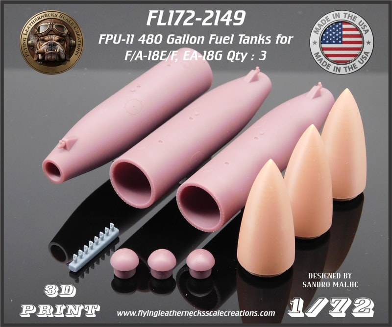 FL172-2149 FPU-11 480 Gallon Fuel Tanks for F/A-18E/F, EA-18G