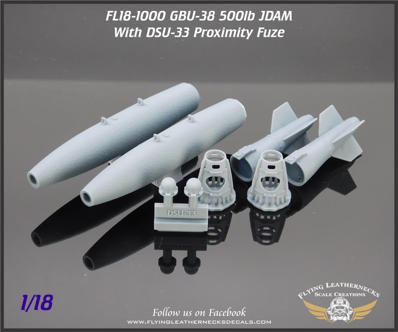 FL18-1000 GBU-38(V)-2/B 500lb JDAM with DSU-33