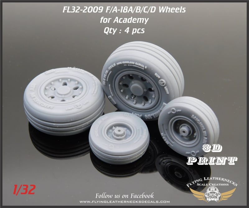 FL32-2009 F/A-18A/B/C/D Wheels
