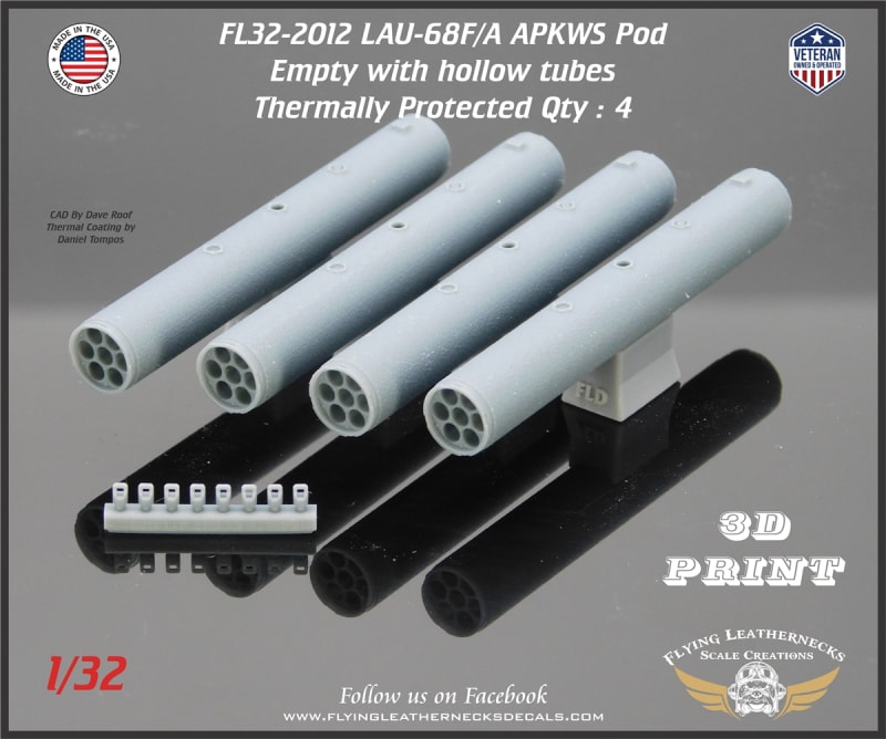 FL32-2012 LAU-68F/A APKWS (empty)