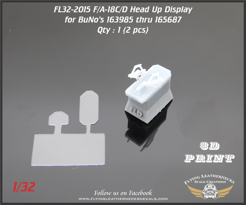 FL32-2015 F/A-18C/D HUD for BuNo's 163985 thru 165532 FL32-2015 F/A-18C/D HUD for BuNo's 163985 thru 165532