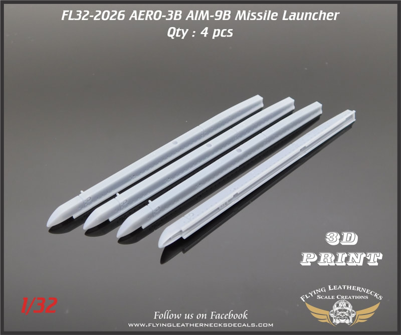 FL32-2026 AERO-3B AIM-9A/B/C missile launcher FL32-2026 AERO-3B AIM-9A/B/C missile launcher
