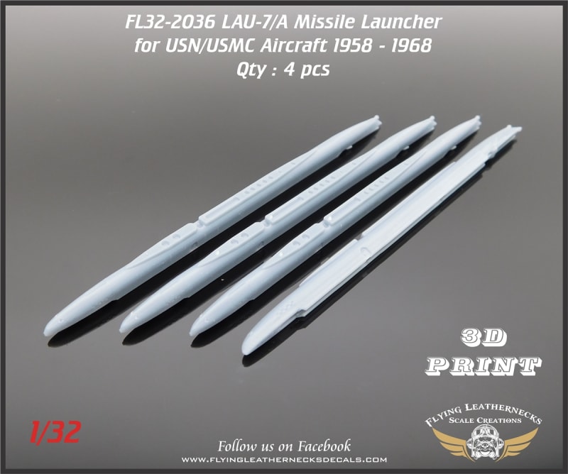 FL32-2036 LAU-7/A Missile Launcher for USN/USMC 1958 - 1968 FL32-2036 LAU-7/A Missile Launcher for USN/USMC 1958 - 1968