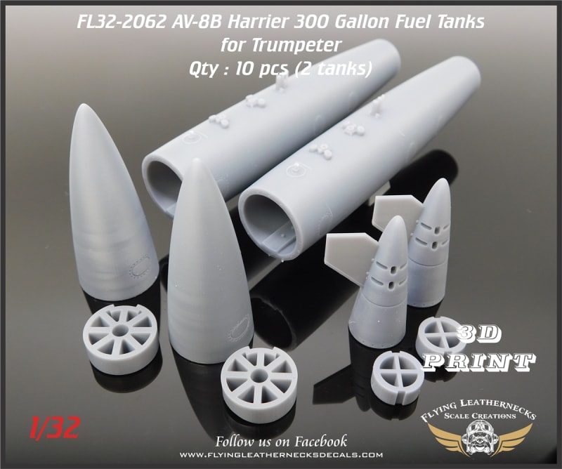 FL32-2062 AV-8B Harrier Corrected Fuel Tanks
