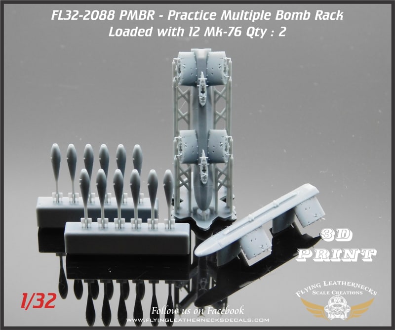 FL32-2088 A/A 37B-3C PMBR loaded with Mk-76 FL32-2088 A/A 37B-3C PMBR loaded with Mk-76