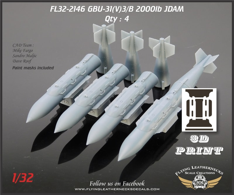 FL32-2146 GBU-31(V)3/B 2000lb JDAM FL32-2146 GBU-31(V)3/B 2000lb JDAM