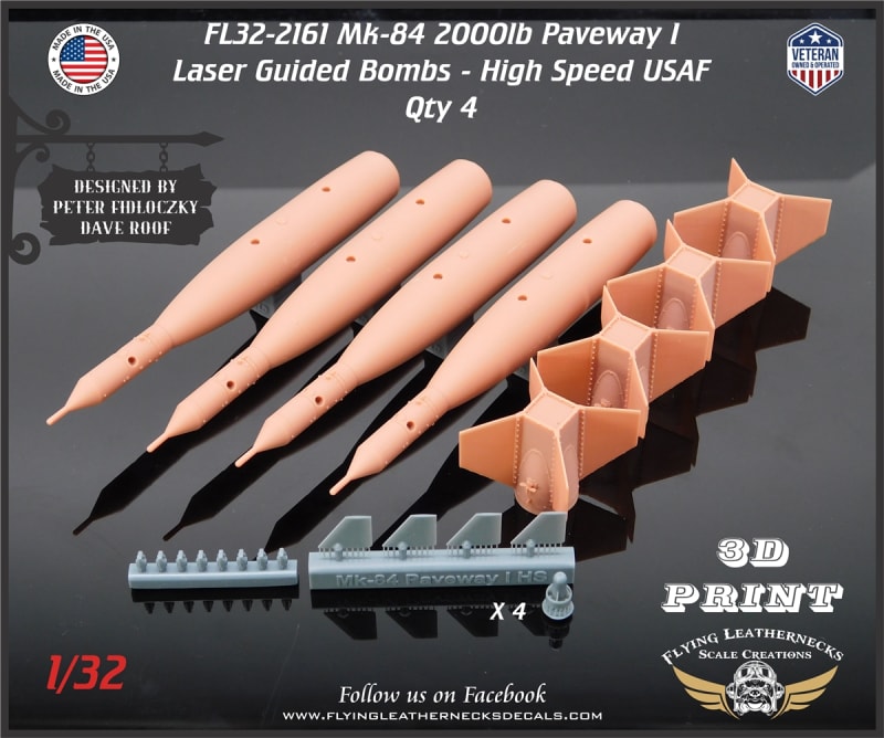 FL32-2161 Mk-84 2000lb Paveway I Laser Guided Bombs FL32-2161 Mk-84 2000lb Paveway I Laser Guided Bombs