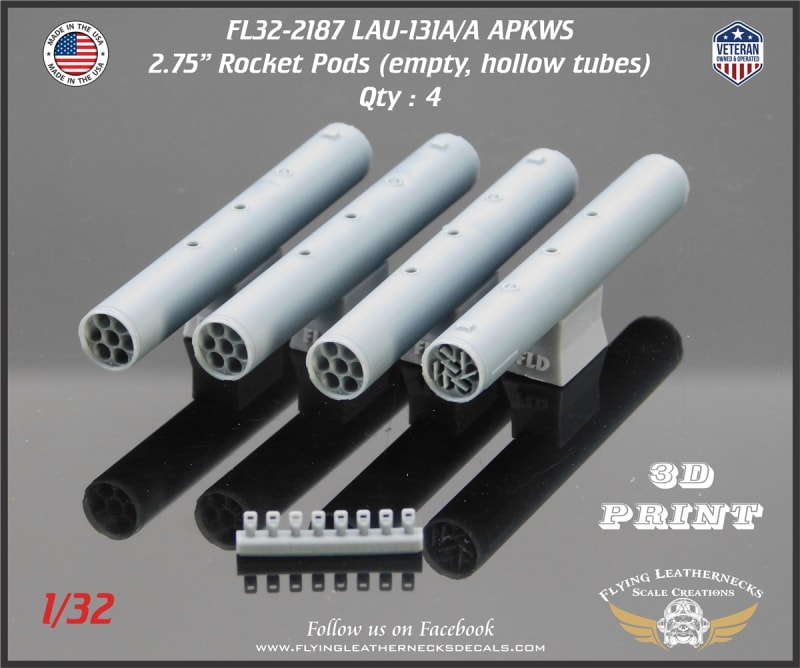 FL32-2187 LAU-131A/A 2.75" APKWS Pod (Empty)
