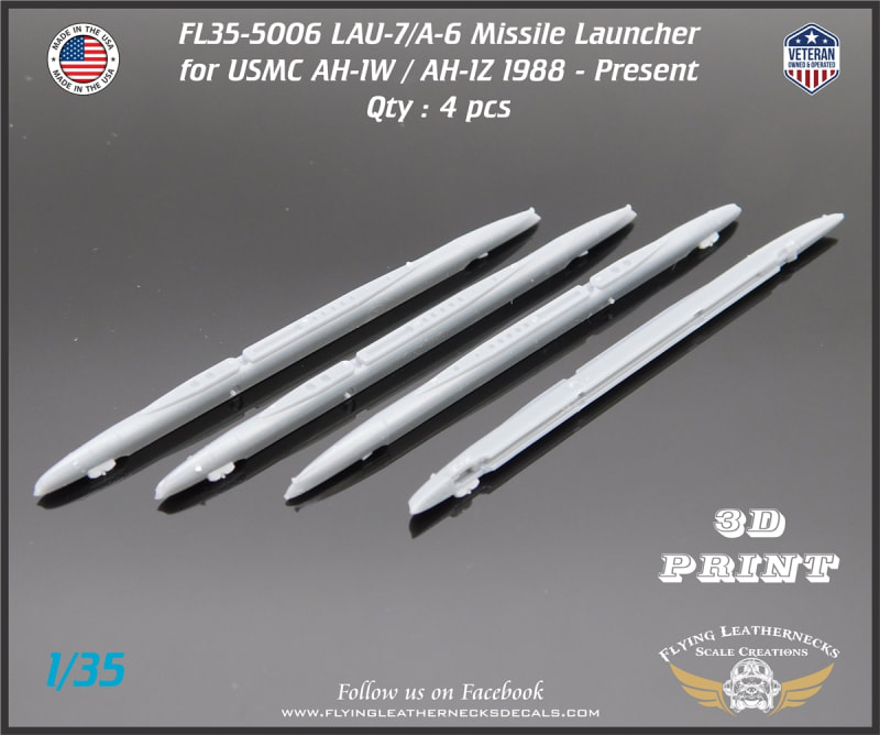 FL35-5006 LAU-7/A-6 Missile Launcher for AH-1W and AH-1Z FL35-5006 LAU-7/A-6 Missile Launcher for AH-1W and AH-1Z