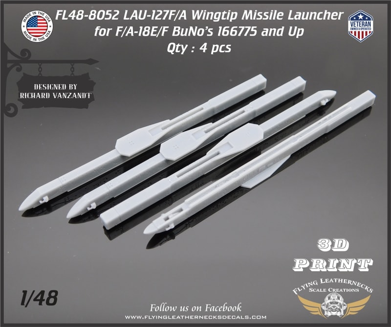 FL48-8052 LAU-127F/A - F/A-18E/F Wing tip launchers BuNo 166775 and up