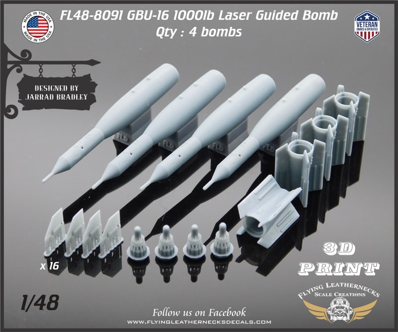FL48-8091 GBU-16 1000lb Laser Guided Bomb