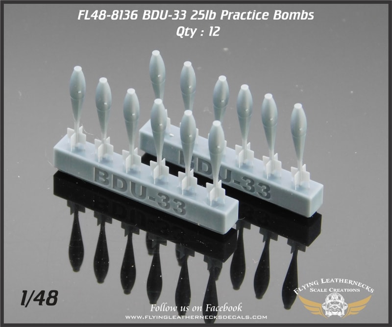 FL48-8136 BDU-33 25lb Practice Bombs