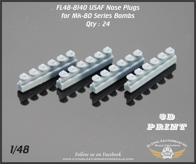 FL48-8140 USAF Solid Nose Plugs for Mk-80 series bombs