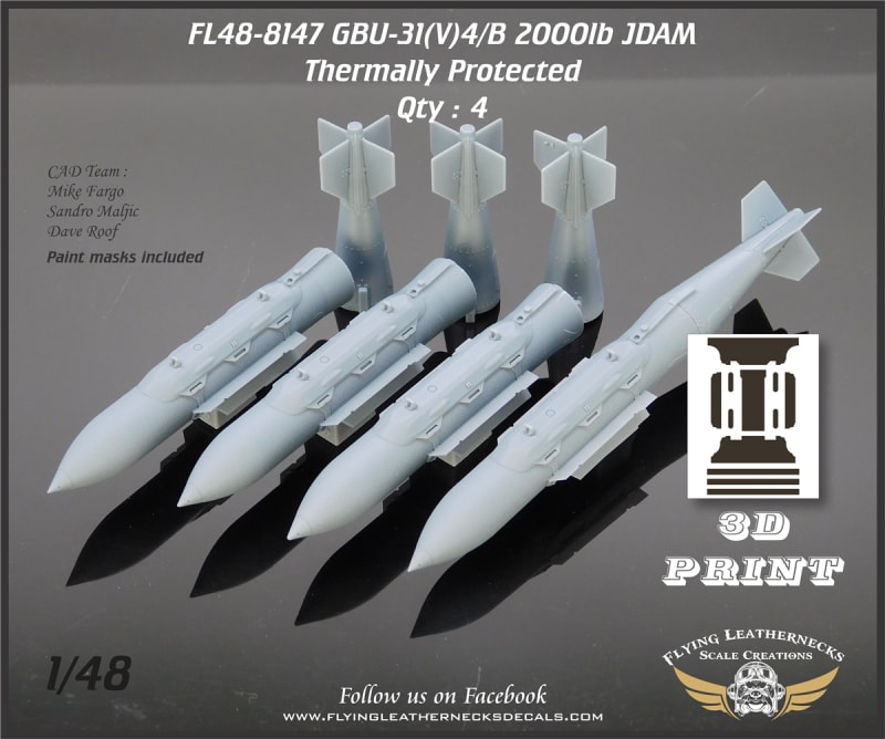 FL48-8147 GBU-31(V)4/B 2000lb JDAM - Thermally Protected FL48-8147 GBU-31(V)4/B 2000lb JDAM - Thermally Protected