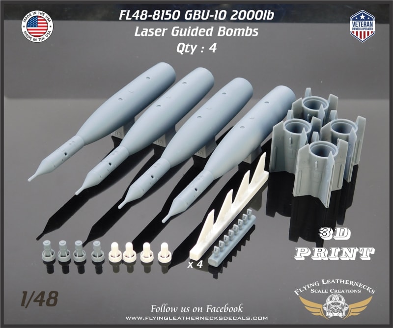 FL48-8150 GBU-10 2000lb Laser Guided Bombs FL48-8150 GBU-10 2000lb Laser Guided Bombs