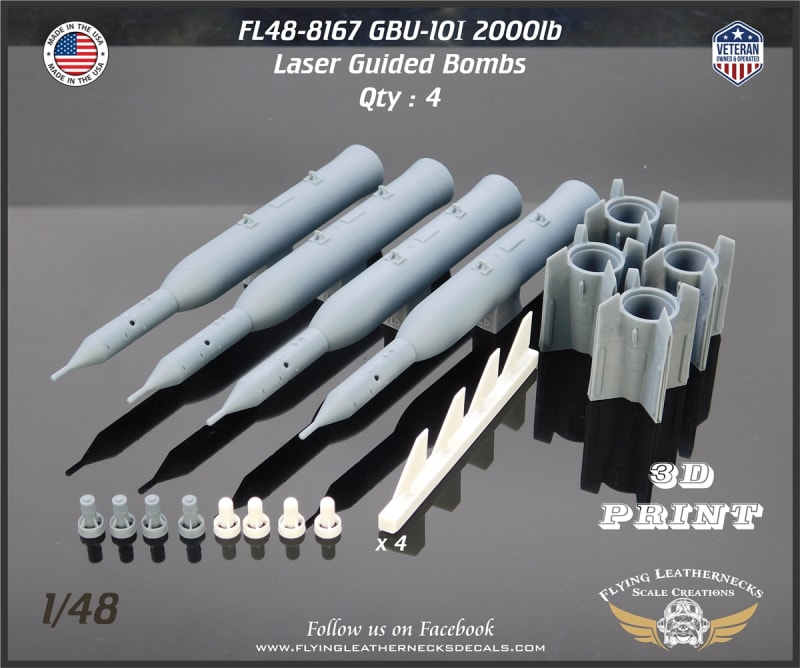 FL48-8167 GBU-10I 2000lb Laser Guided Bombs