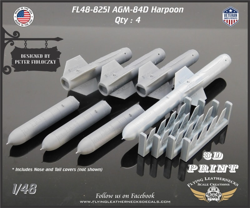 FL48-8251 AGM-84D Harpoon