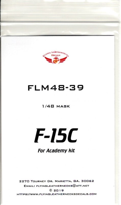 FLM48-39 F-15C Canopy/Wheel Mask Academy