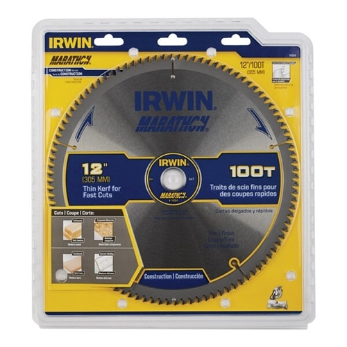 Irwin Marathon Saw Blade 12-inch 100T