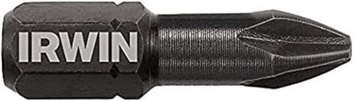 Irwin 1-inch #2 Phillips Torsion Insert Bits 2-pack