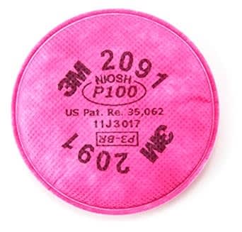 3M2091 P100 Respirator Particulate Filter