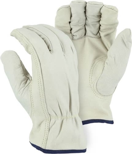 Leather Driver Gloves Keystone Thumb Kevlar Lined