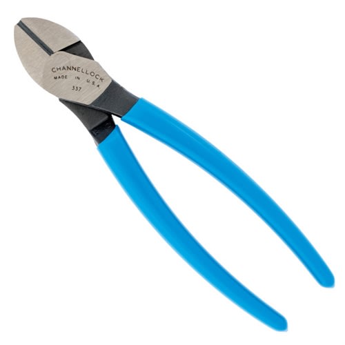 Channellock Code Blue 7-inch XLT™ Diagonal Lap Joint Cutting Pliers