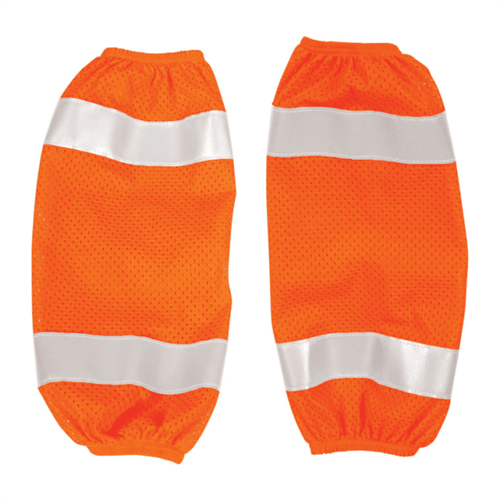 ML Kishigo Orange Mesh Gaiters 6 Pairs
