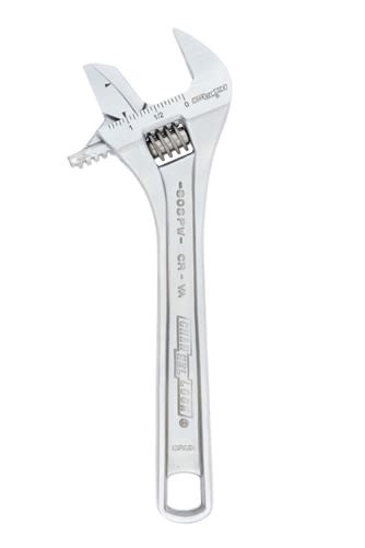 Channellock 8-inch Reversible Jaw Adjustable Wrench