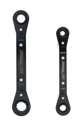 Channellock 2 Piece Ratcheting Combo Wrench Set Standard