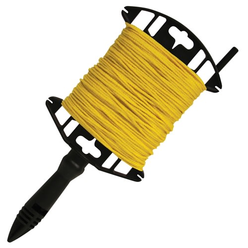 Kraft Yellow Braided Nylon Mason's Line 250' Utility Winder