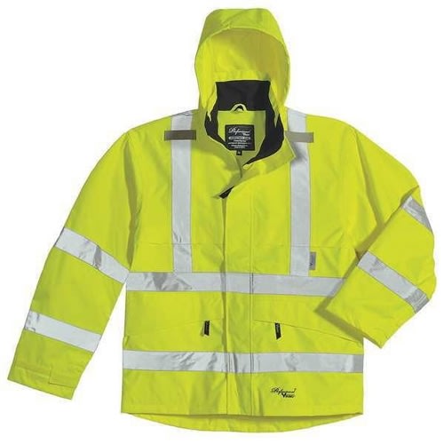 Viking Professional 300D Rip-Stop Lime Rain Jacket