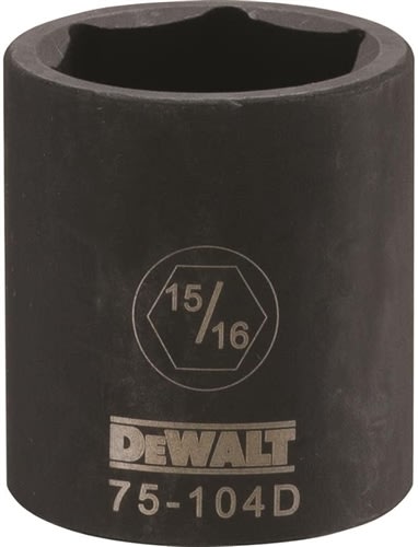 DeWalt 15/16-inch x 1/2-inch Drive SAE Deep Impact Socket