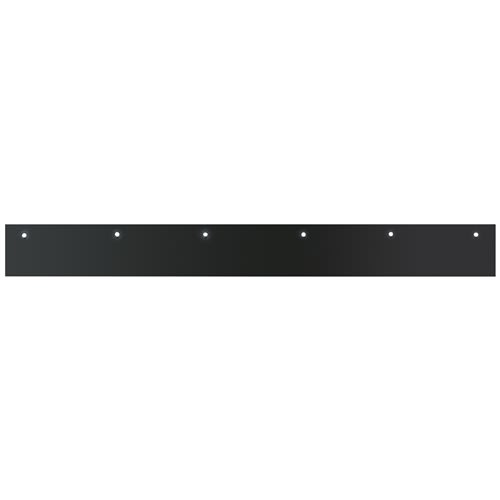 Black Neoprene Replacement Blade for U-Shaped Crack Squeegee