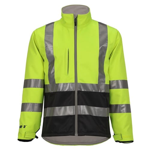 Tingley Phase 3 Soft Shell Lime Safety Jacket