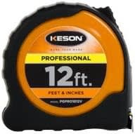 Keson Professional Hi-Vis Tape Measure 12'