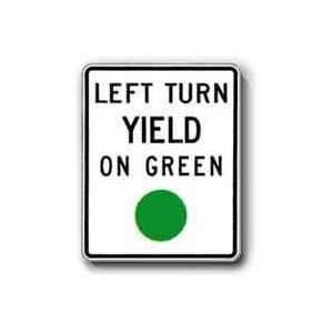 Left turn yield on green