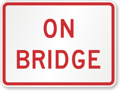 On bridge
