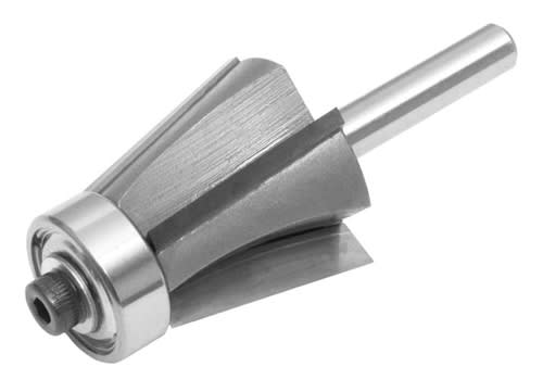 Reed Bevel Boss Carbide Router Bit with 1/4-inch Shaft 12°