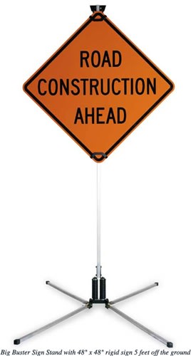 Super-Buster Sign Stand for 48" Signs