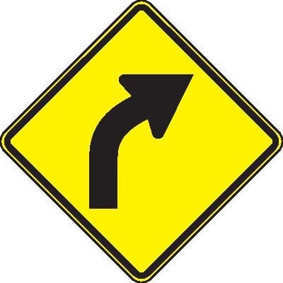 Right curve