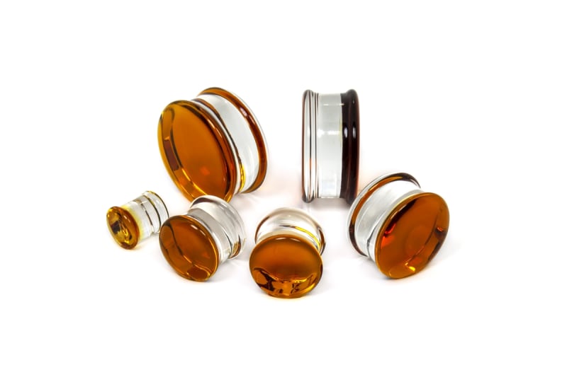 Colorfront Plugs - Amber - Double Flare