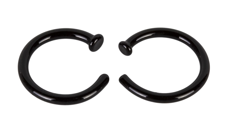 Solid Color Mini Hoops